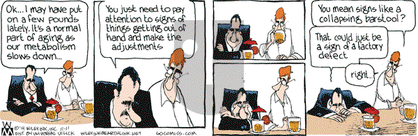 Non Sequitur on Tuesday November 11, 2014 Comic Strip