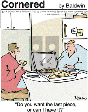 Cornered on Saturday July 14, 2001 Comic Strip