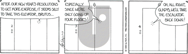 The Born Loser on Wednesday January 17, 1996 Comic Strip
