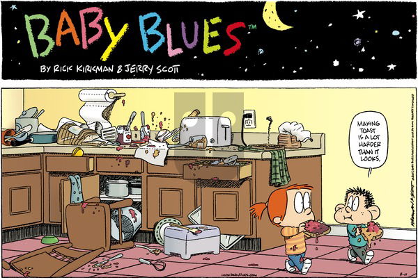 Baby Blues on Sunday March 11, 2007 Comic Strip