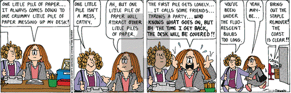 Cathy Classics on Saturday October 15, 2011 Comic Strip