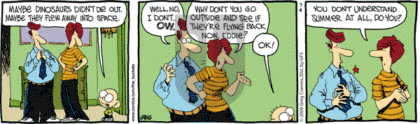 The Buckets on Thursday July 16, 2009 Comic Strip