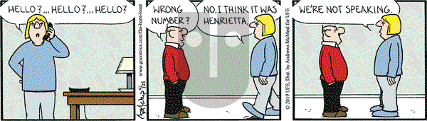 The Born Loser on Thursday April 25, 2019 Comic Strip