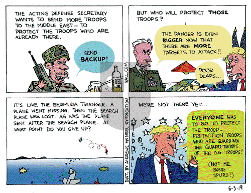 Ted Rall on Monday June 3, 2019 Comic Strip