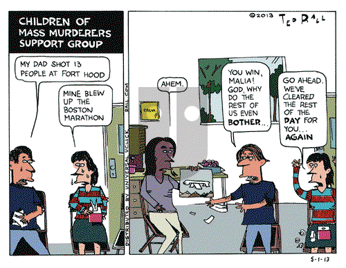 Ted Rall on Wednesday May 1, 2013 Comic Strip
