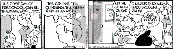 Drabble on Thursday June 25, 1998 Comic Strip
