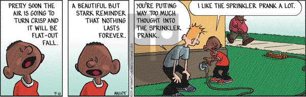 Frazz on Saturday September 10, 2016 Comic Strip