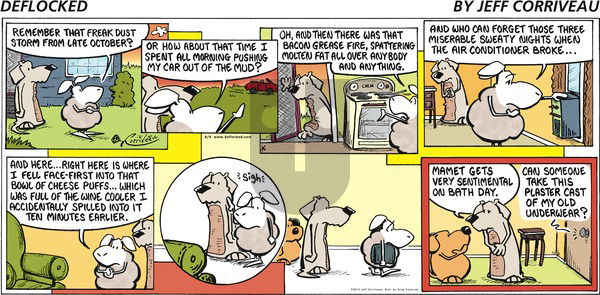 DeFlocked on Sunday August 9, 2015 Comic Strip