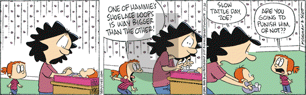 Baby Blues on Thursday November 20, 2014 Comic Strip