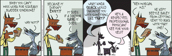 Ink Pen - Saturday February 9, 2008 Comic Strip