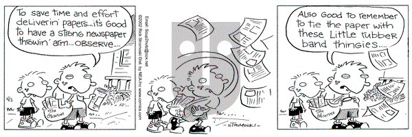 Soup to Nutz - Old on Tuesday April 2, 2002 Comic Strip
