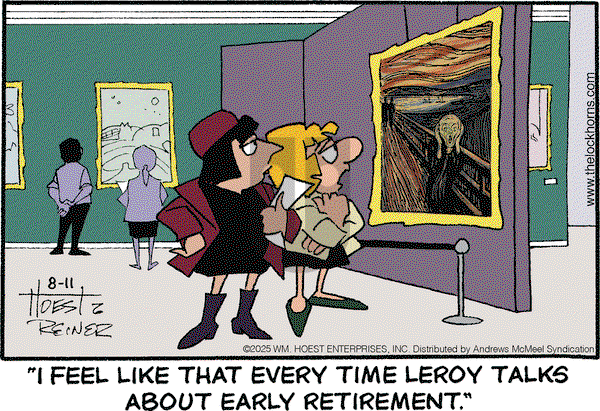 The Lockhorns on Monday August 11, 2025 Comic Strip