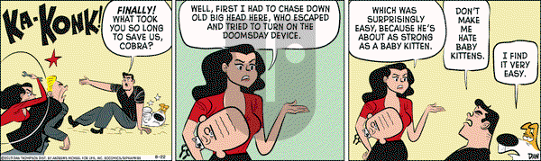 Rip Haywire on Thursday August 22, 2019 Comic Strip