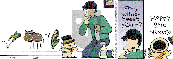 Thatababy on Monday January 1, 2018 Comic Strip