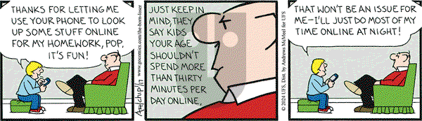 The Born Loser on Wednesday January 17, 2024 Comic Strip