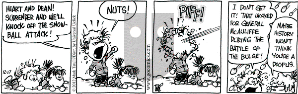 Heart of the City on Wednesday December 17, 2014 Comic Strip