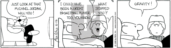 The Born Loser on Tuesday June 16, 1998 Comic Strip