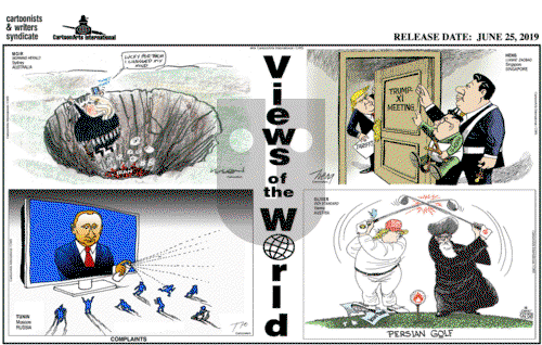 Views of the World on Tuesday June 25, 2019 Comic Strip