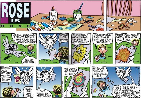 Rose is Rose on Sunday October 5, 2014 Comic Strip