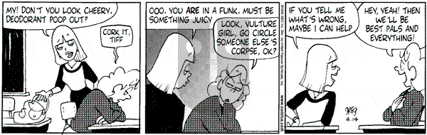 Luann on Wednesday April 14, 1999 Comic Strip