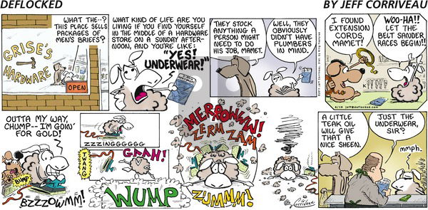 DeFlocked on Sunday June 19, 2011 Comic Strip