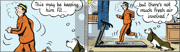 Fred Basset on Tuesday March 6, 2018 Comic Strip