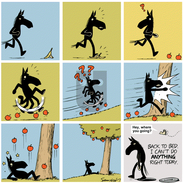 Dark Side of the Horse on Tuesday September 27, 2011 Comic Strip