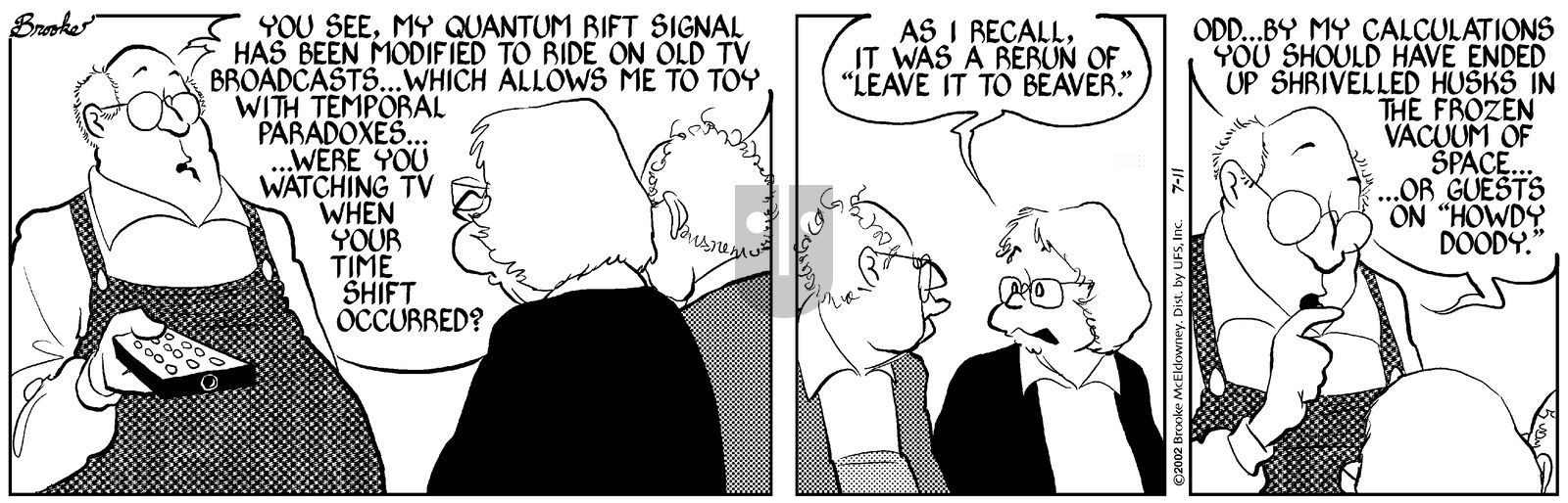 9 Chickweed Lane - Thursday July 11, 2002 Comic Strip