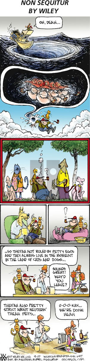 Non Sequitur on Sunday September 10, 2017 Comic Strip