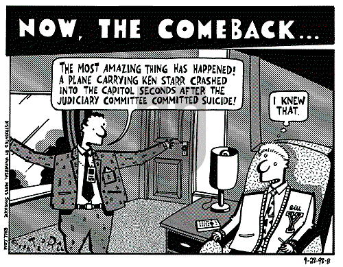 Ted Rall - Saturday September 26, 1998 Comic Strip