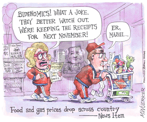 Matt Wuerker - Wednesday November 22, 2023 Comic Strip