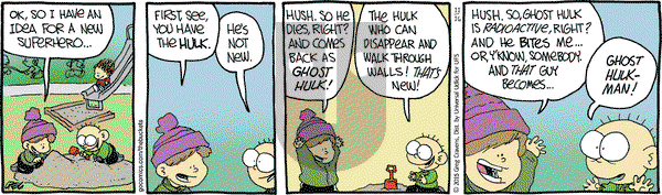 The Buckets on Monday November 16, 2015 Comic Strip