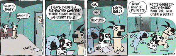 Pooch Cafe on Thursday June 25, 2009 Comic Strip