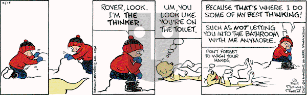 Red and Rover on Wednesday February 13, 2019 Comic Strip