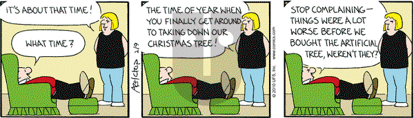 The Born Loser on Tuesday February 9, 2010 Comic Strip