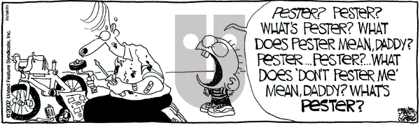 The Buckets on Monday September 2, 2002 Comic Strip