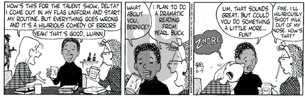 Luann on Friday March 17, 2000 Comic Strip