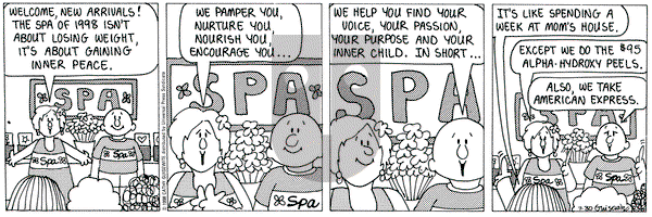Cathy Classics on Thursday July 30, 1998 Comic Strip