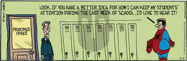 Grand Avenue on Monday June 8, 2015 Comic Strip