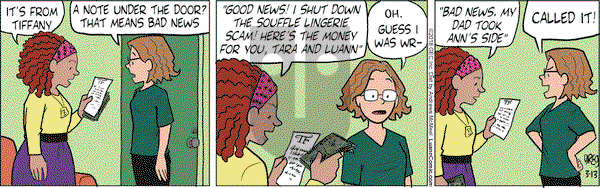 Luann on Tuesday March 13, 2018 Comic Strip