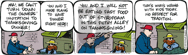 JumpStart on Wednesday November 23, 2016 Comic Strip