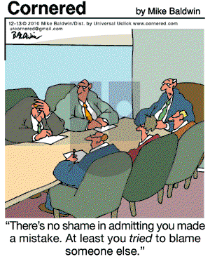 Cornered - Monday December 13, 2010 Comic Strip