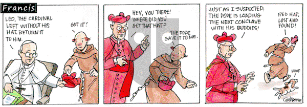 Francis on Saturday October 19, 2024 Comic Strip