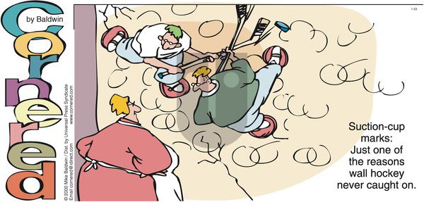 Cornered on Sunday January 23, 2000 Comic Strip