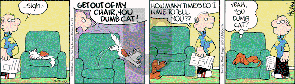 Drabble on Friday March 30, 2018 Comic Strip