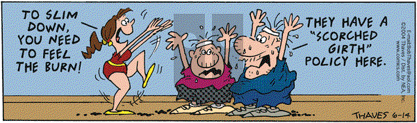 Frank and Ernest - Monday June 14, 2004 Comic Strip