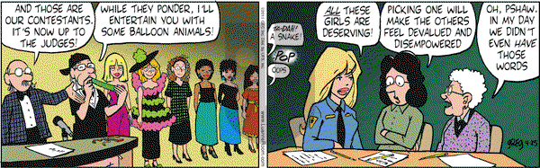 Luann on Monday April 25, 2011 Comic Strip