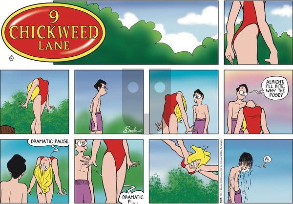 9 Chickweed Lane on Sunday July 28, 2019 Comic Strip
