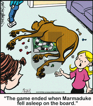 Marmaduke on Wednesday February 20, 2019 Comic Strip