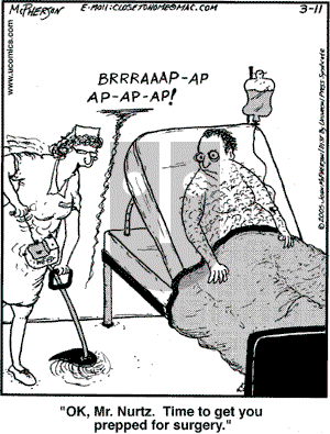 Close to Home - Friday March 11, 2005 Comic Strip